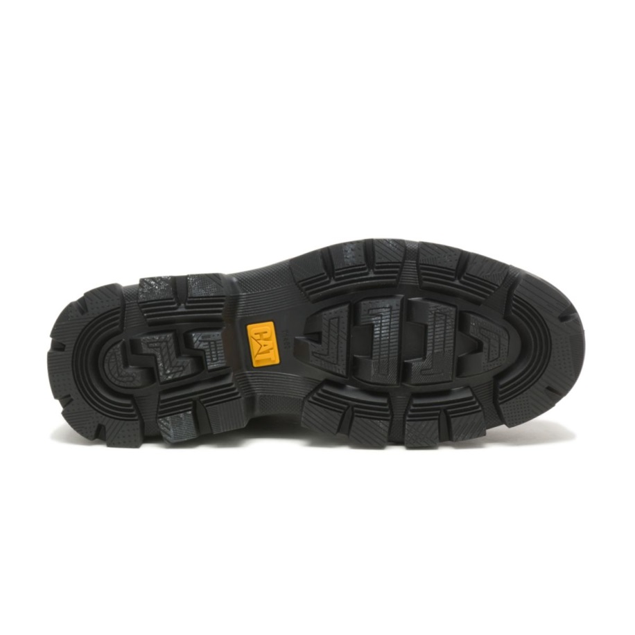 Caterpillar Black Hardware Lo Pantof
