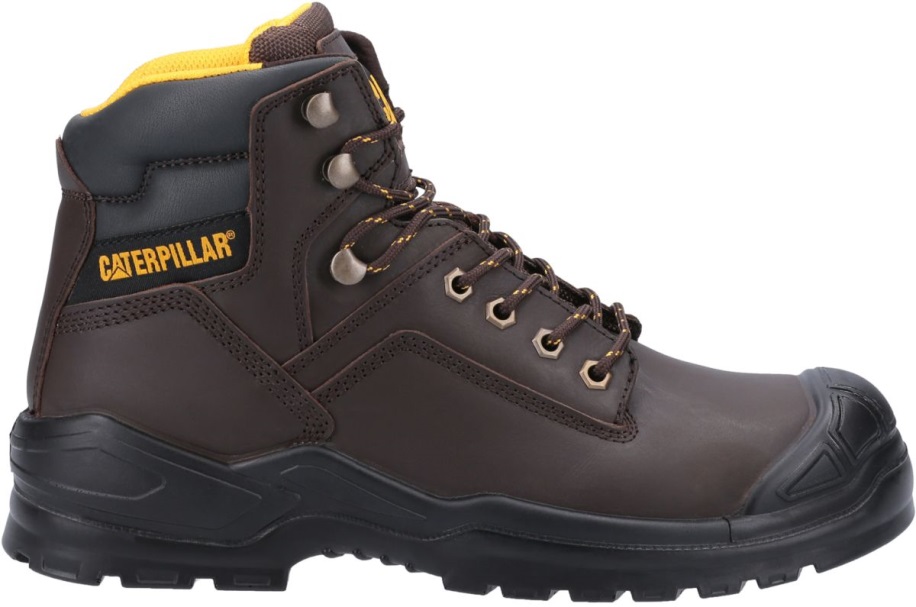 Cizme De Lucru Caterpillar Brown Striver Bump Steel Toe S3 Src