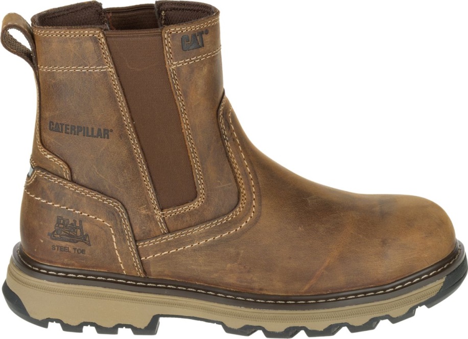 Bej închis Pelton Vârf De Oțel S1p Hro Sra Cizme De Lucru Caterpillar