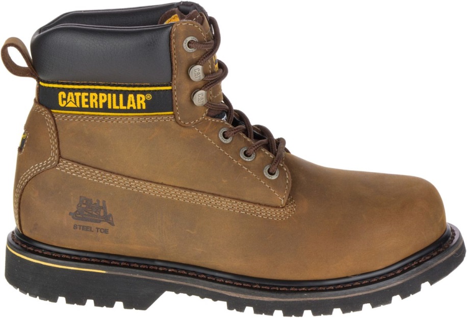 Holton Steel Toe S3 Hro Src Boot De Lucru Caterpillar Maro închis