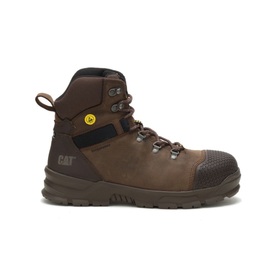 Barbati Complice X S3 Wr Hro Sra Sigiliu Cizme De Lucru Maro Caterpillar
