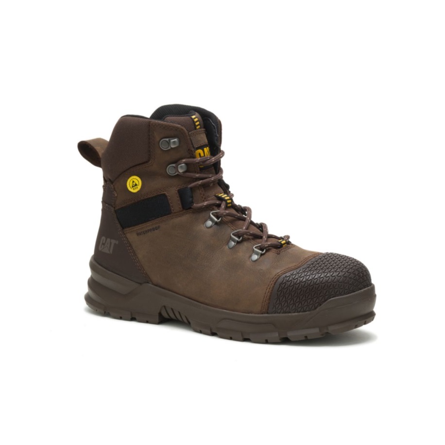 Barbati Complice X S3 Wr Hro Sra Sigiliu Cizme De Lucru Maro Caterpillar