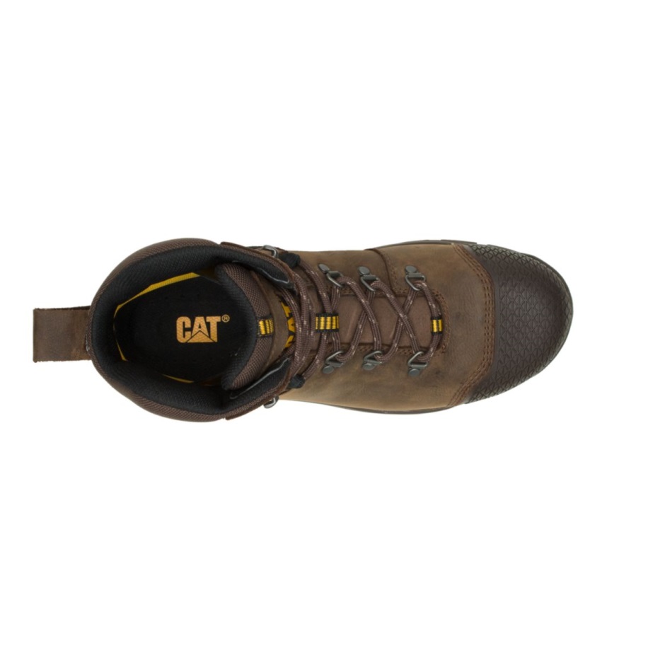 Barbati Complice X S3 Wr Hro Sra Sigiliu Cizme De Lucru Maro Caterpillar