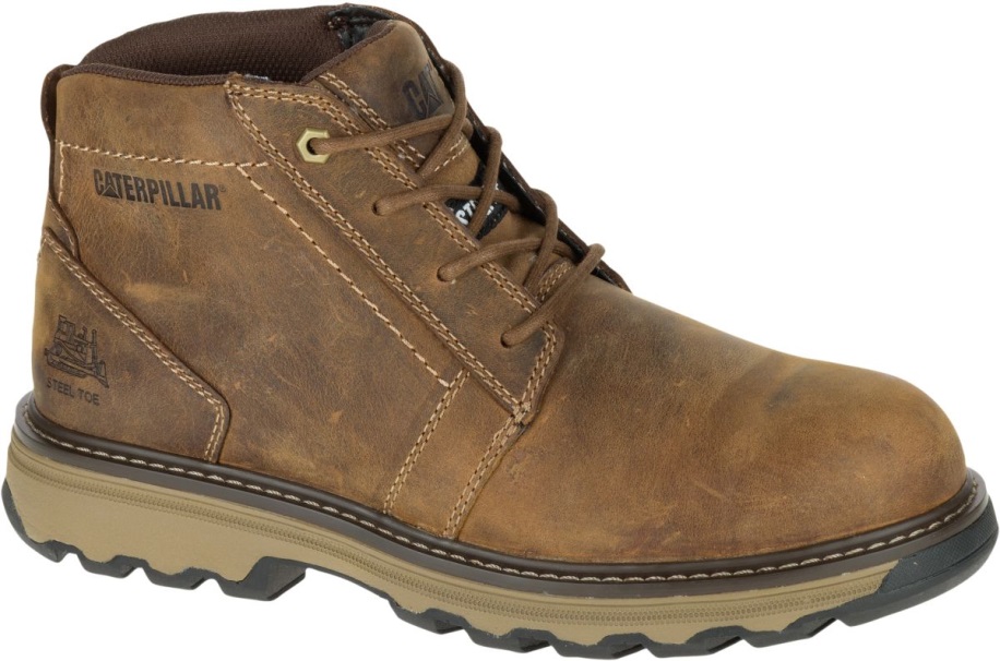 Parker Steel Toe S1p Hrc Sra Cizme De Lucru Bej închis Caterpillar